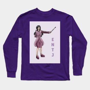 ANIME GIRL MBTI ENTJ Long Sleeve T-Shirt